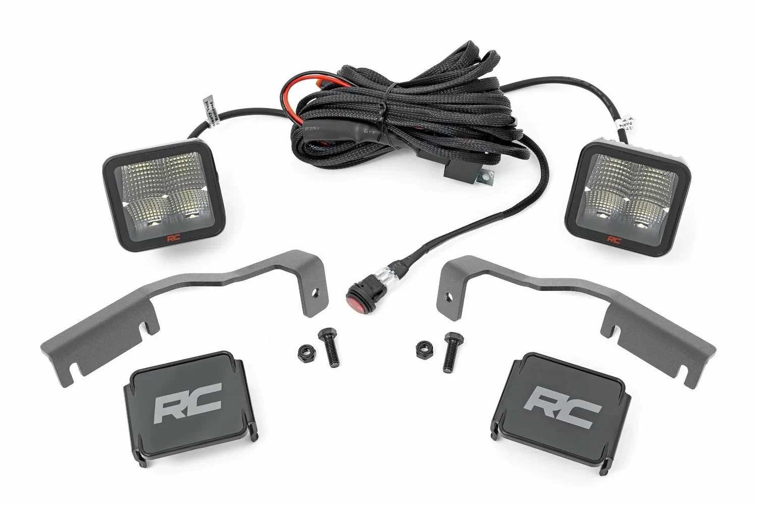 Fits Nissan Frontier(22-24) LED Light Ditch Mount 2_ Spectrum Pair Spot 81064